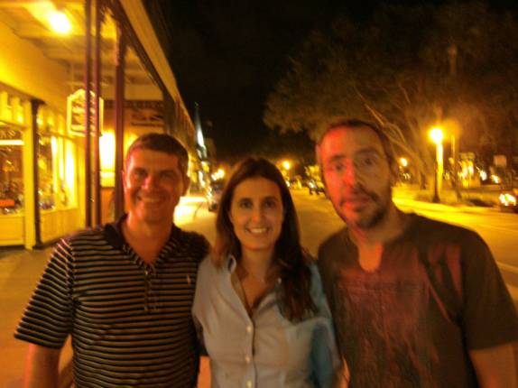 Encontro com o Márcio e a Taciana em St Augustine, na Flórida - EUA